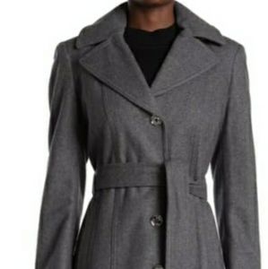 MICHAEL Michael Kors Gray Trench Coat